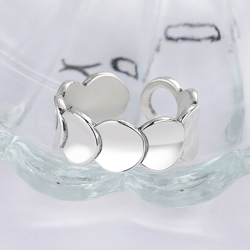 Ring mit Schuppenstruktur Selva — Ansicht 4