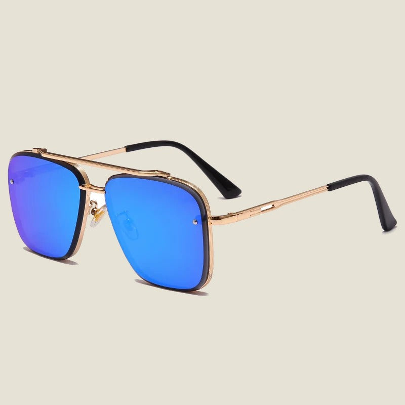 Vintage-Sonnenbrille aus Metall Rio — Ansicht 7