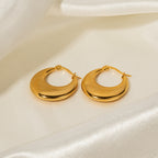 Greta U-Hoop Earrings — view 7