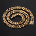 Gio Heavy Cuban Chain Necklace — view 5