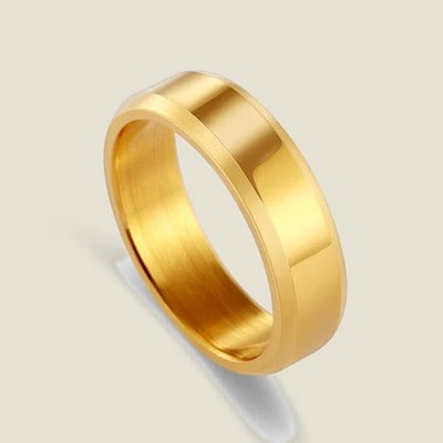 Anillo de banda pulida Nadia, vista 9