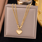 Cuore Puffy Heart Jewelry Set — view 5