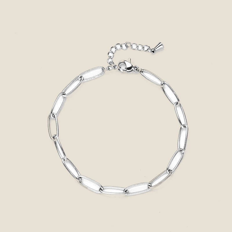 Elsa Oval Link Bracelet — view 7