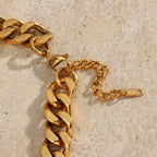 Rosa Chunky Chain Necklace — view 7