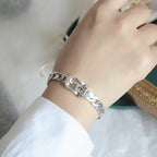 Carla 925 Silver Chain Bracelet — view 2