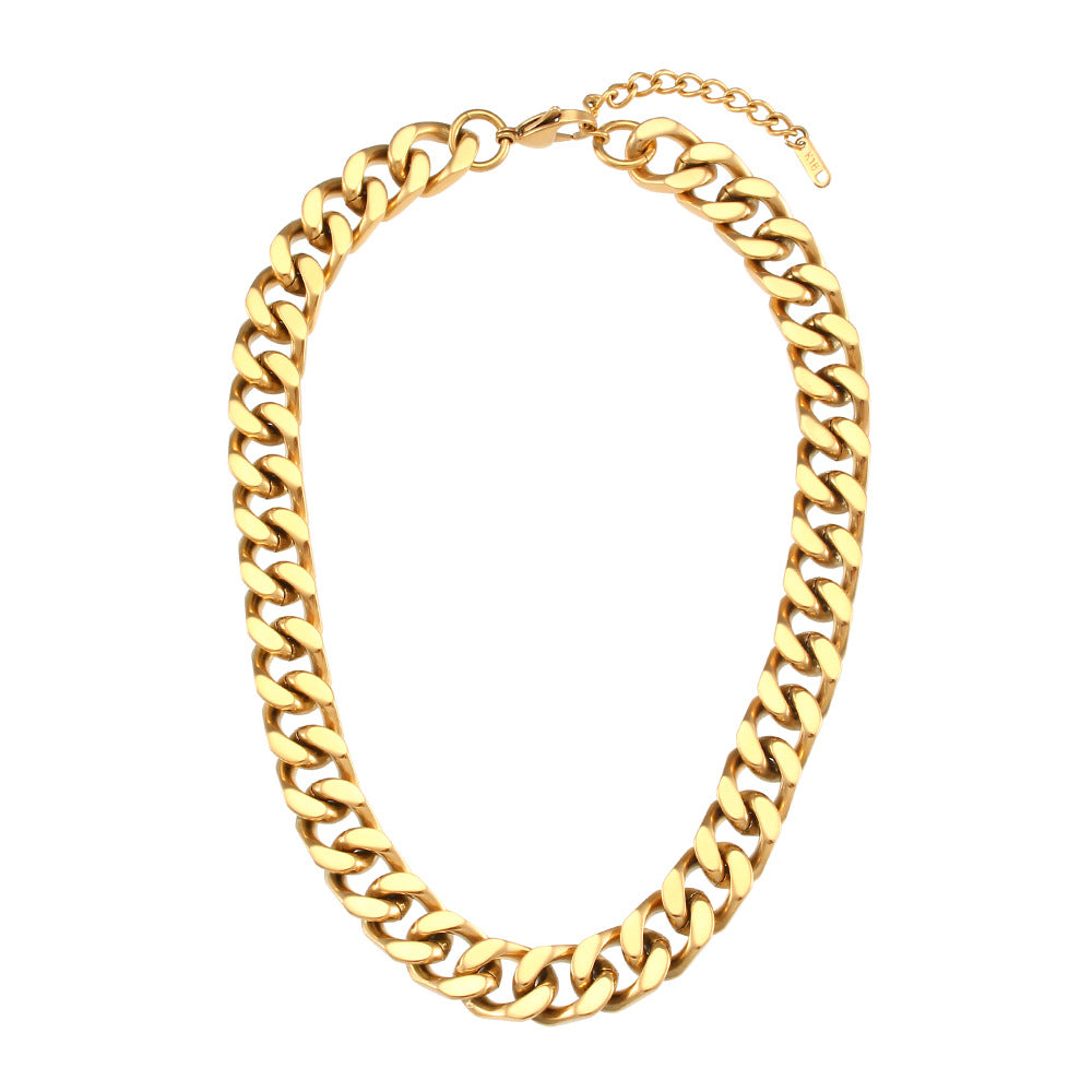 Rosa Chunky Chain Necklace — view 3