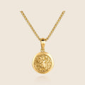 Alexios Antique Medal Pendant — view 1