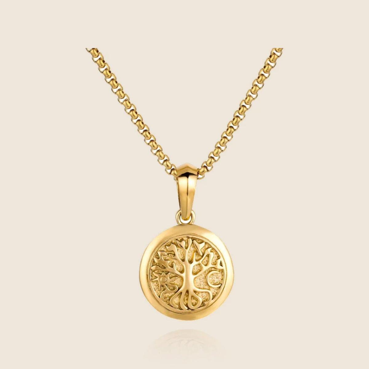 Alexios Antique Medal Pendant — view 1