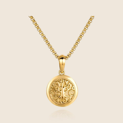 Alexios Antique Medal Pendant — view 1