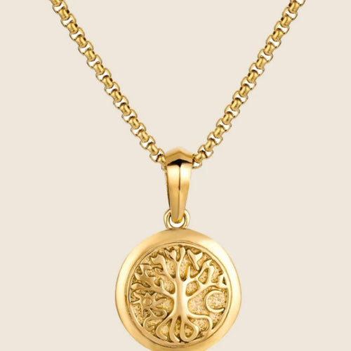 Alexios Antique Medal Pendant — view 2