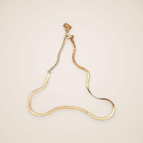 Collier chaîne serpent Aura — vue 1