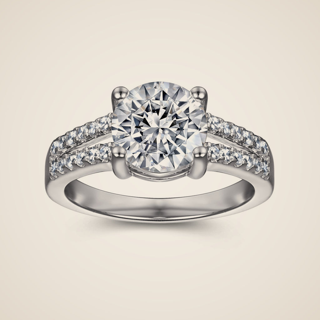 Aurelia Solitaire Ring, view 1