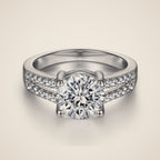 Aurelia Solitaire Ring, view 2