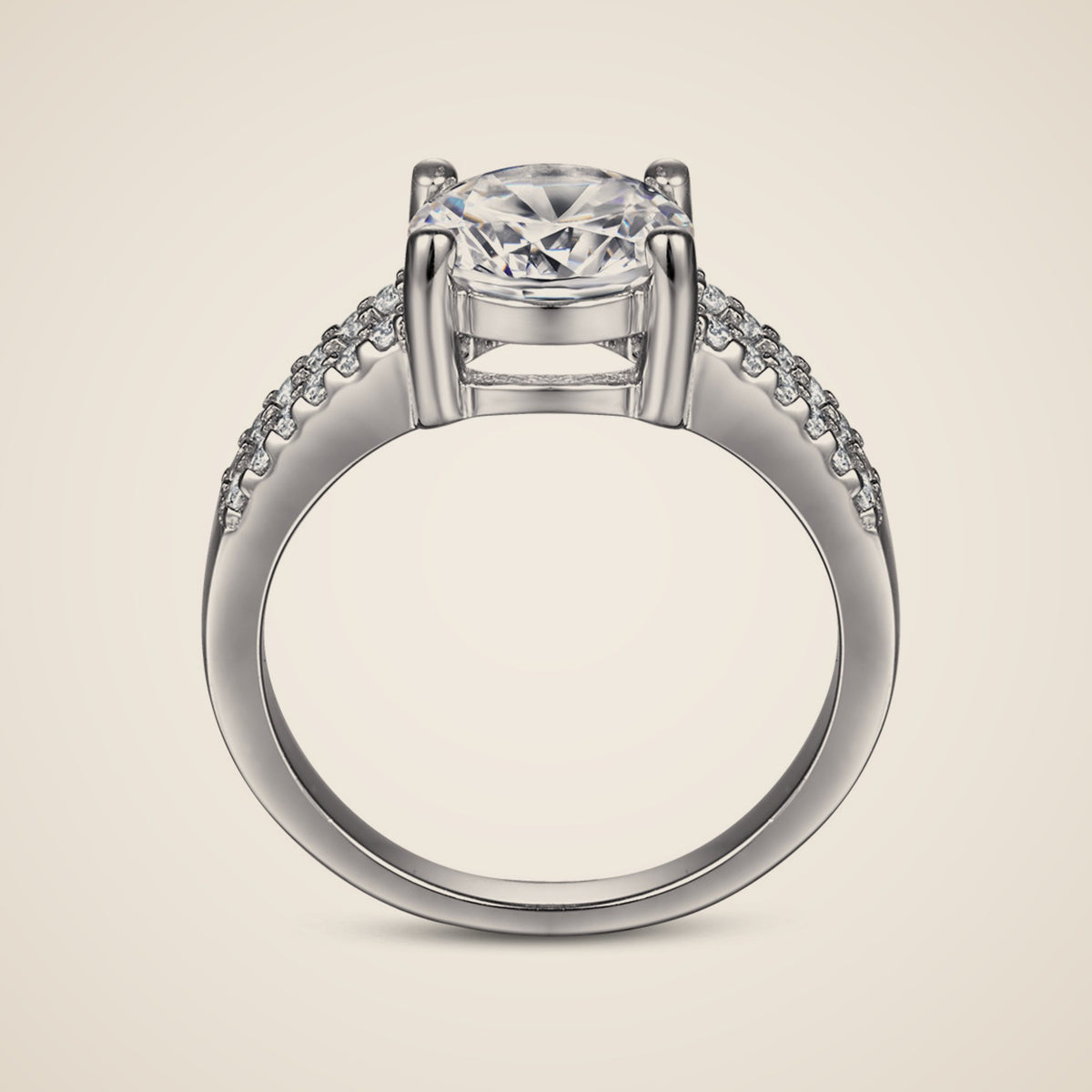 Aurelia Solitaire Ring, view 4