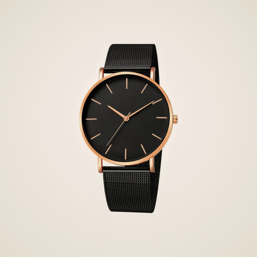 Aurum Slim Mesh Watch — view 1