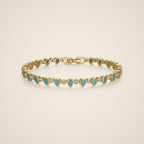 Pulsera tenis de pera Margherita, vista 3