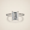 Ring im Smaragdschliff Isabella, Ansicht 2