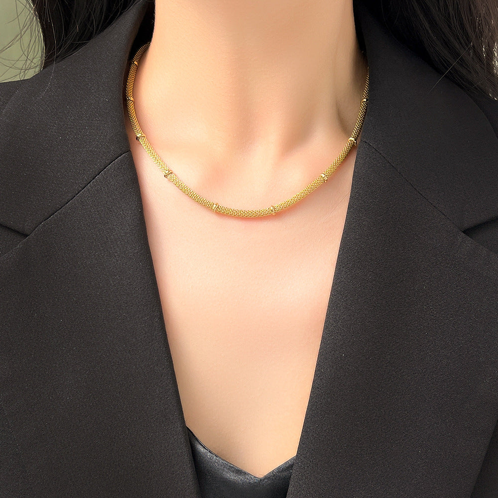 Stella Chunky Chain Necklace — view 5