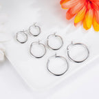 Nina Classic Hoop Earrings — view 7