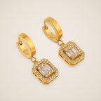 Bea Cube Drop Earrings — view 1