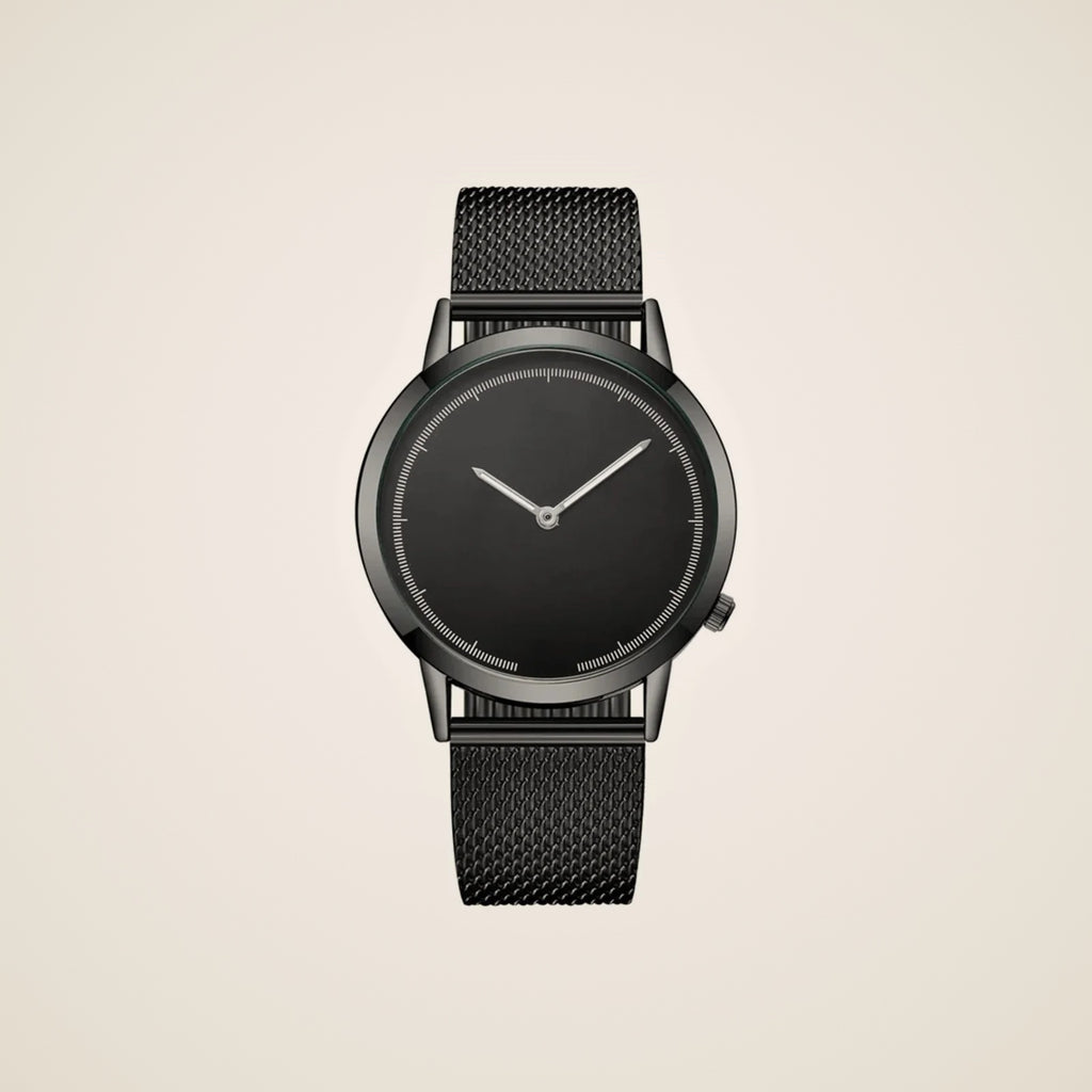 Blu Sunray Dial Mesh Watch — view 1
