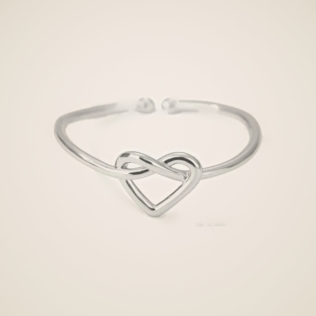 Bora Open Heart Ring — view 1