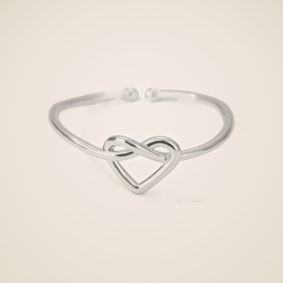 Bora Open Heart Ring — view 1