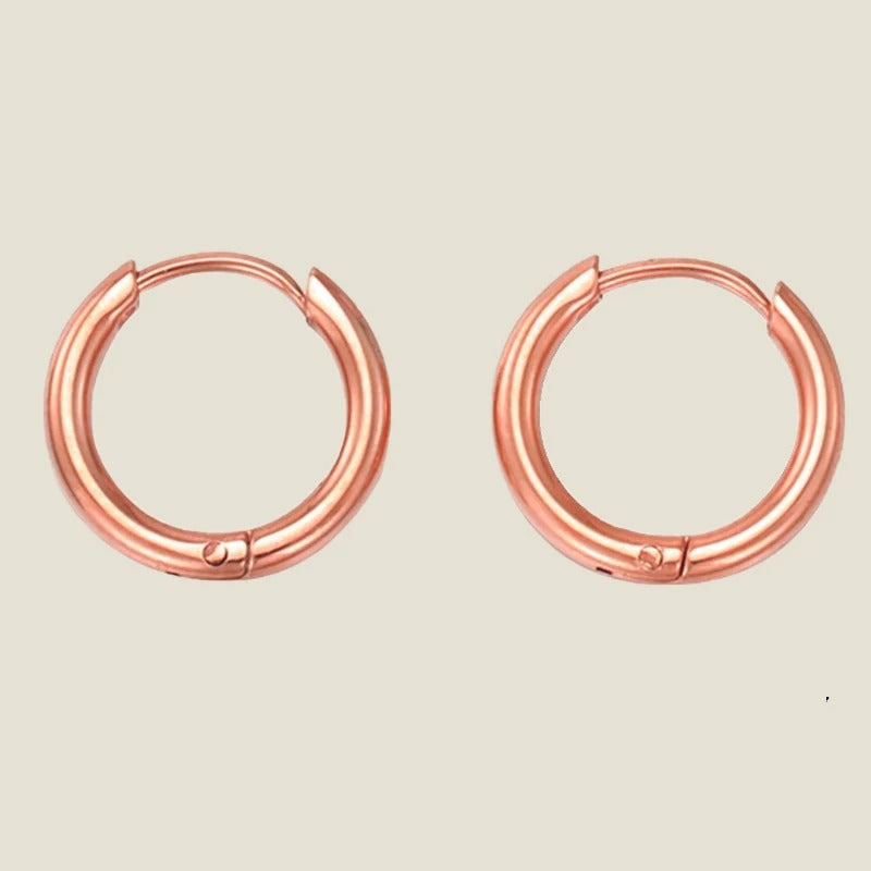 Pia Everyday Hoop Earrings — view 4