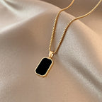Titan Bar Pendant Necklace — view 5