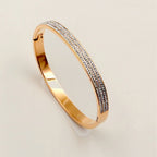 Camilla Three-Row Pavé Bangle — view 5