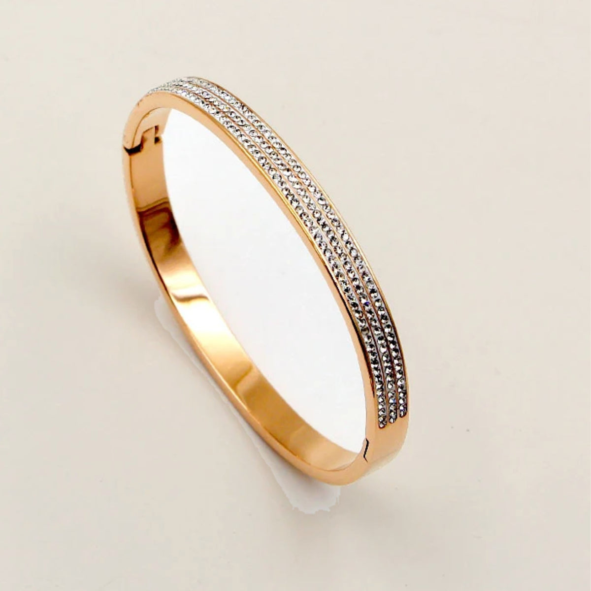 Camilla Three-Row Pavé Bangle — view 5