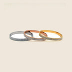 Camilla Three-Row Pavé Bangle — view 7