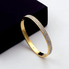 Camilla Three-Row Pavé Bangle — view 8