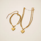 Cuore Puffy Heart Jewelry Set — view 1