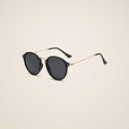 Dex Round Metal Sunglasses — view 1