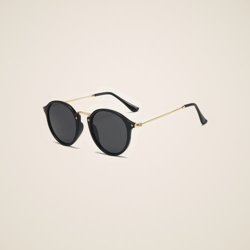 Lunettes de soleil rondes en métal Dex, vue 1