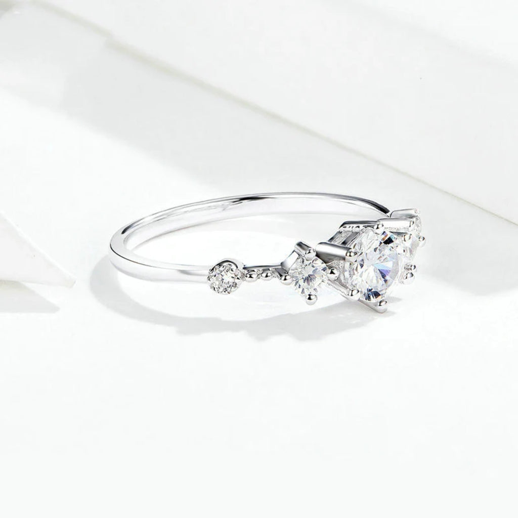 Diana Three-Stone Ring — view 2