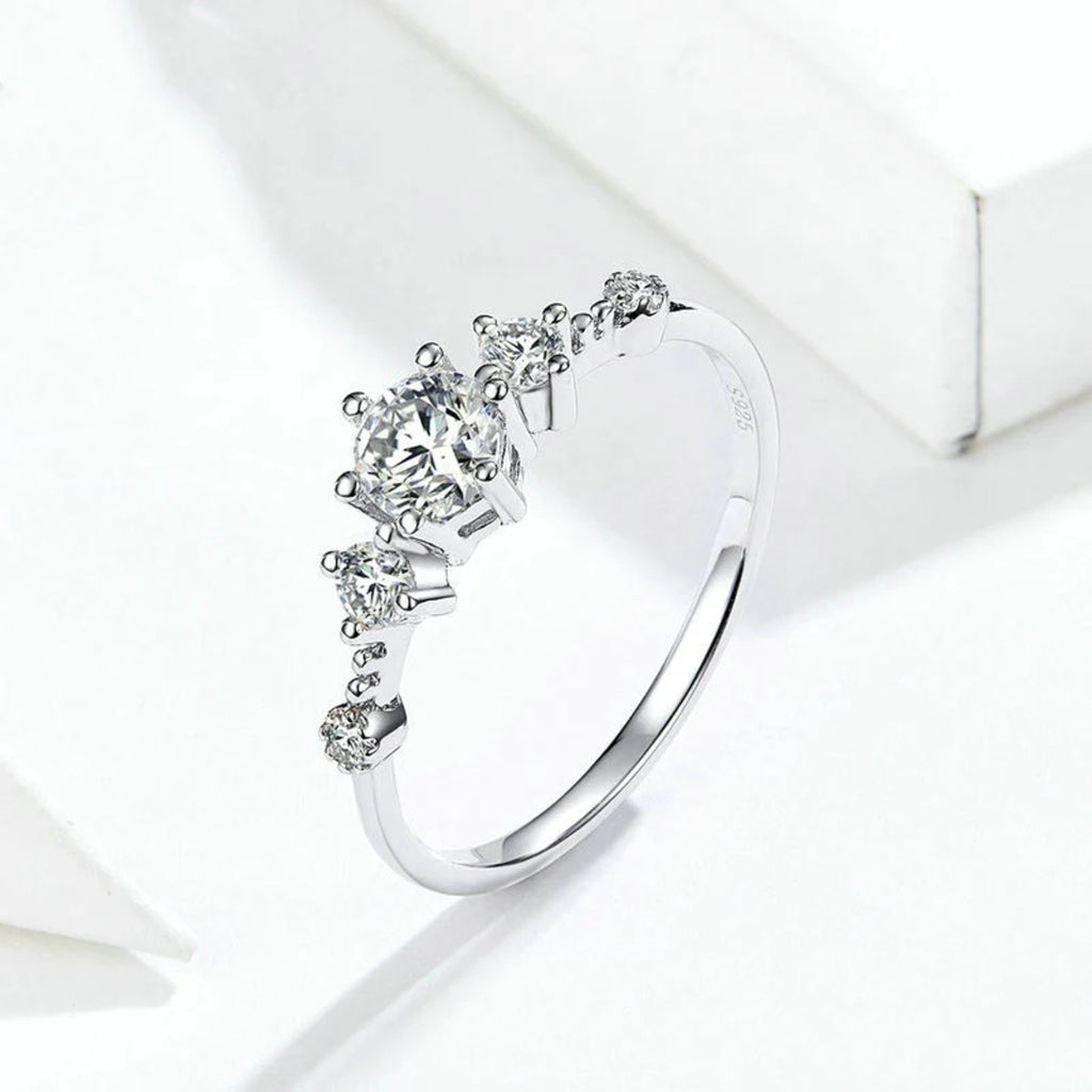 Diana Three-Stone Ring — view 3