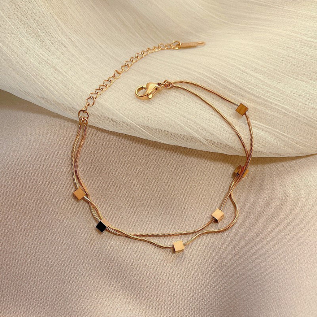 Donatella Double Cube Bracelet — view 3