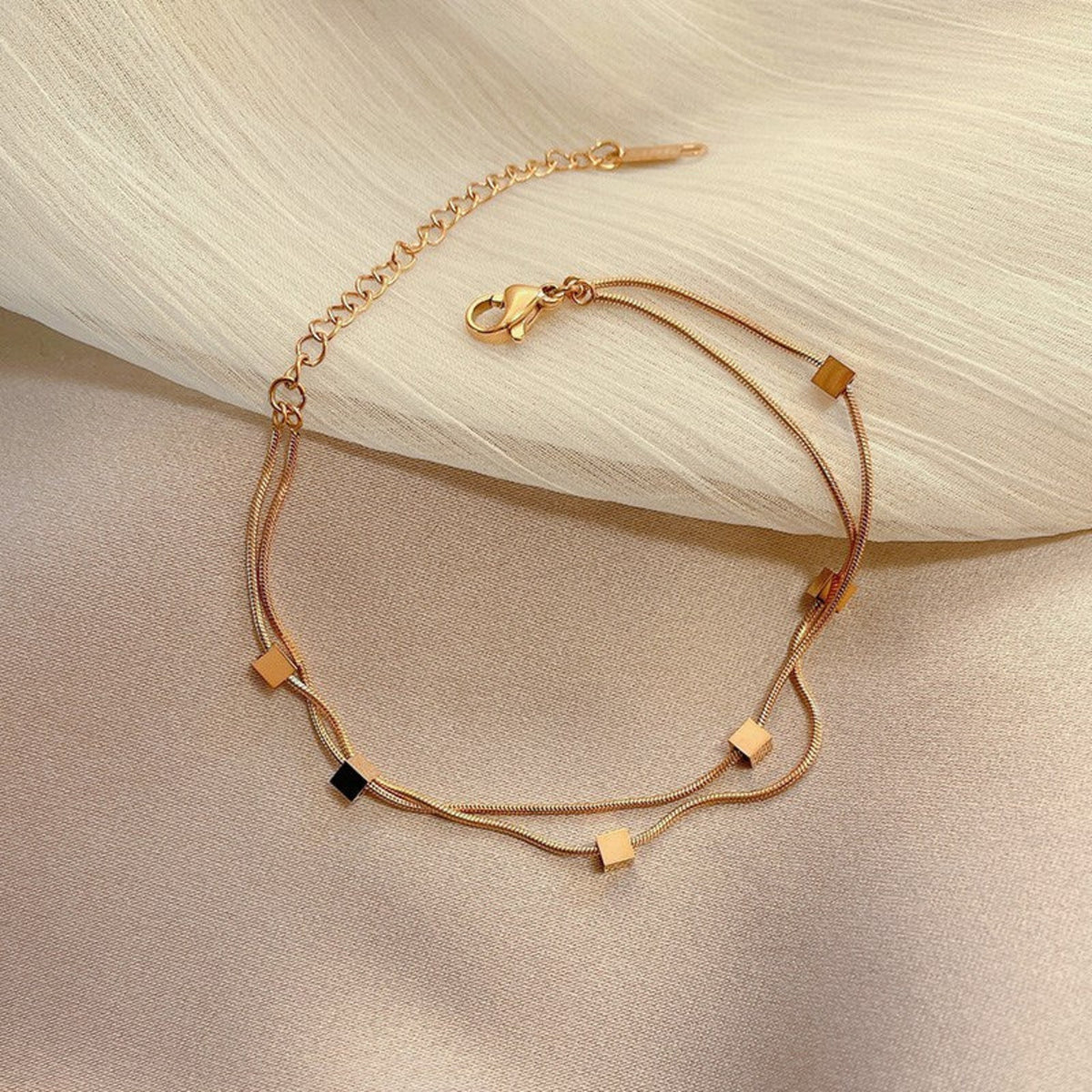 Donatella Double Cube Bracelet — view 3
