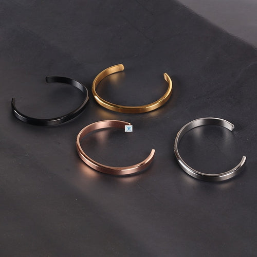Bracelet jonc ouvert Axel — vue 2
