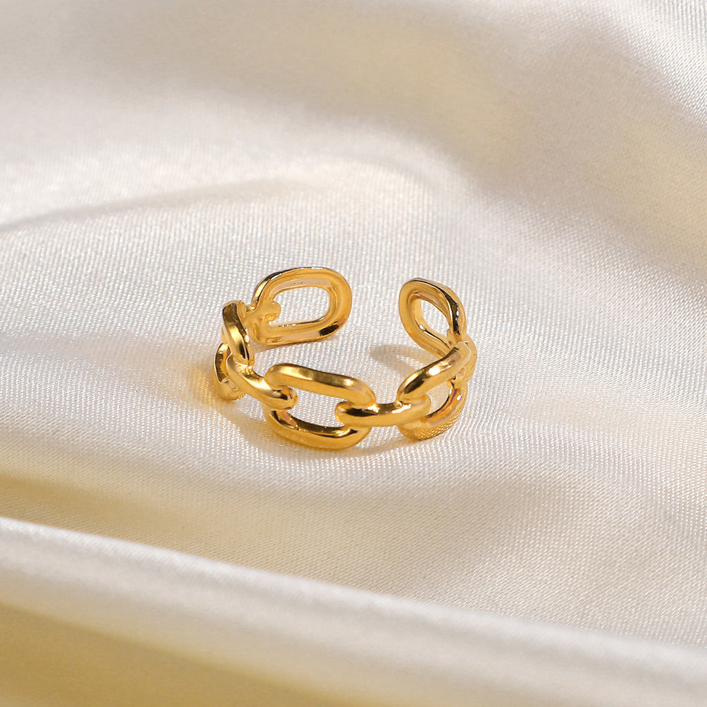 Kettenglied-Ring Calla — Ansicht 2