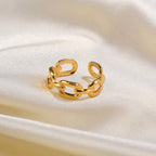 Kettenglied-Ring Calla — Ansicht 2