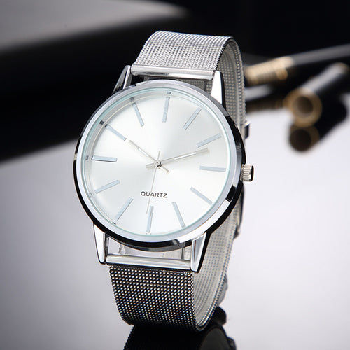 Montre ultra-fine bracelet milanais Linea, vue 2