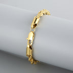 Blake Twisted Cable Bracelet — view 10