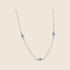 Eleni Three-Eye Station Necklace — view 1