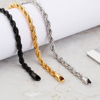 Blake Twisted Cable Bracelet — view 3