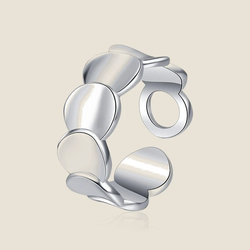 Ring mit Schuppenstruktur Selva — Ansicht 2