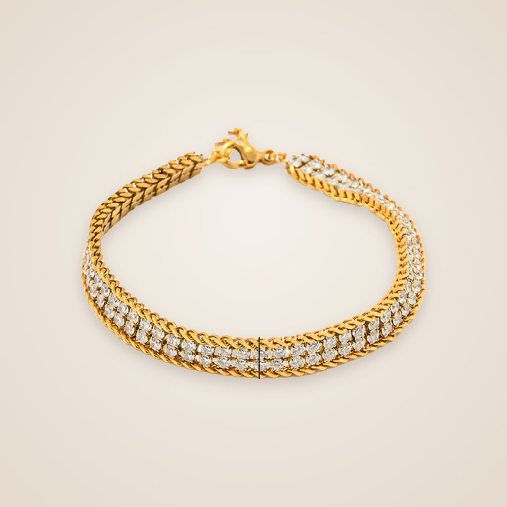 Flora Double Layer Bracelet — view 4