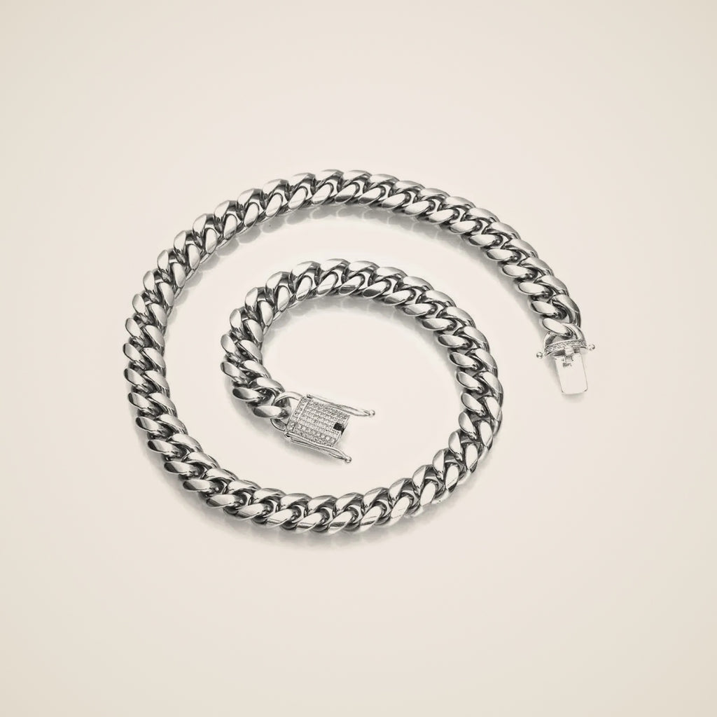 Gio Heavy Cuban Chain Necklace — view 1